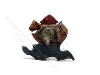 (image for) Miniature Noah's Ark Children's Clothes Hook for Dollhouses