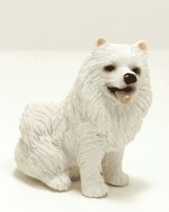 (image for) Dollhouse Scale Model Eskie Dog