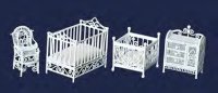 (image for) 1/2" Scale Baby Room Set