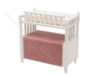 (image for) Miniature Changing Table for Dollhouses