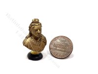 (image for) Miniature Queen Victoria Bust Ornament - Bronze