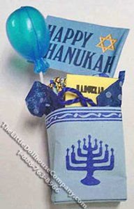 (image for) Miniature Chanukah Candle Set for Dollhouses