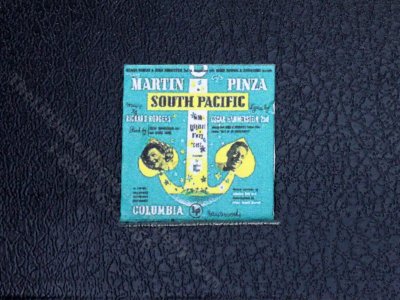 (image for) Miniature "South Pacific" Record Sleeve for Dollhouses