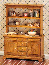 (image for) Miniature Cupboard Top Shelf Kit