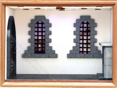 (image for) Vintage Medieval Roombox - Fully Wired