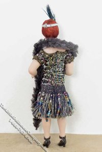 (image for) Red Haired Woman Wearing a Flapper Outfit by Patsy Thomas