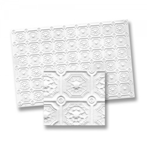 (image for) Miniature Embossed Ceiling Panel for Dollhouses