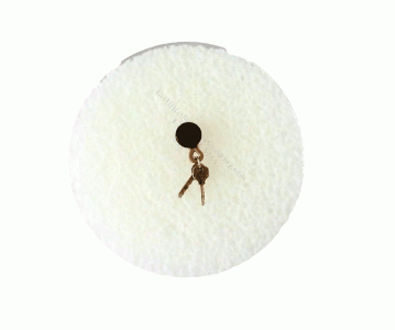 (image for) Miniature Black Key-Chain with Keys