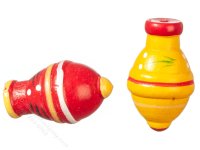 (image for) Miniature Wooden Tops for Dollhouses