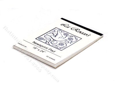 (image for) Minitaure La Rocco's Newsprint Sketch Pad - Large
