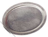 (image for) Miniature Metal Oval Tray