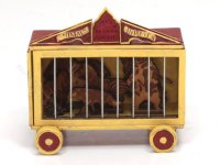 (image for) Miniature Toy Circus Animal Rail Road Car by Jane Woodham