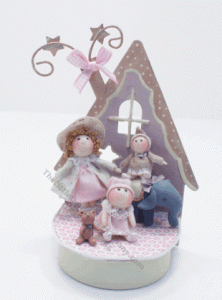 (image for) Miniature Tumima Dolls for Dollhouses