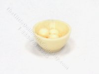 (image for) Miniature Bowl of Eggs for Dollhouses
