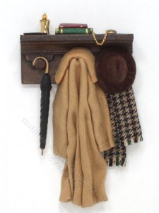 (image for) Coat & Hat on Rack With Camel Coat by Bette Jo Chudy