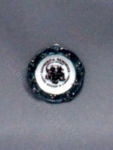 (image for) Miniature NAME Commemorative Plate for Dollhouses