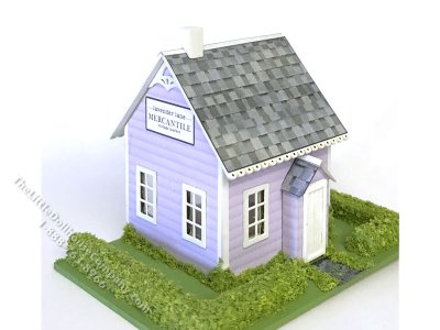 (image for) 1:144 Scale Miniature Lavender Lane House Kit