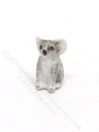 (image for) Miniature Ceramic Koala Figurine for Dollhouses