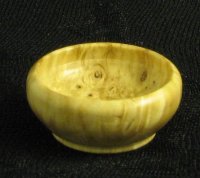 (image for) Dollhouse Scale Model Wooden Bowl
