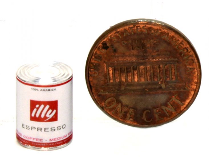 (image for) Miniature Illy Coffee Can