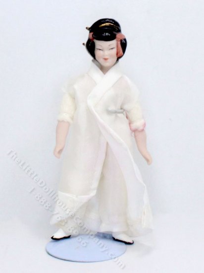 (image for) As-Is Partially Assembled Porcelain Japanese Woman Doll