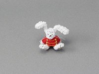 (image for) Miniature Small Rabbit in Band Leader Jacket by Sue Wilkes