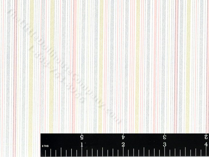 (image for) Gabriel Stripe Pattern Miniature Wallpaper for Dollhouses