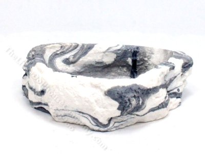 (image for) Miniature Marble-Look Fountain Basin for Dollhouses