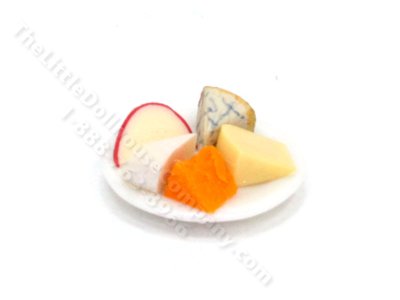(image for) Half-Scale Miniature Cheese Plate by Charlotte Willmott