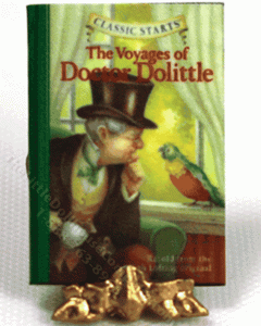 (image for) Miniature of 'Voyages of Doctor Dolittle' by Hugh Lofting