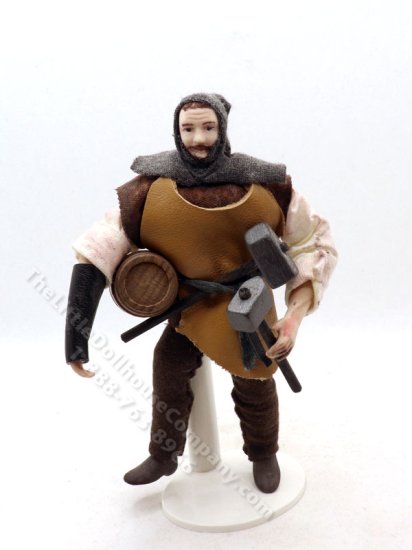 (image for) Miniature Handcrafted Vintage Medieval Blacksmith