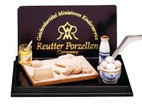 (image for) Miniature Baking Board with Milk, Eggs, Flour and Jam