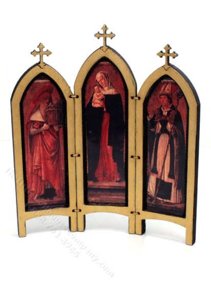 (image for) Miniature Triptych of the Virgin by Jacopo Bellini Room Divider