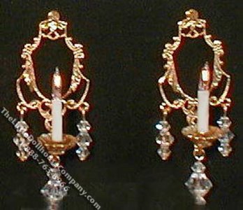 (image for) Miniature Pair of 12v Symphony Sconces