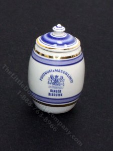 (image for) Miniature Porcelain Cookie Jar by Terry Curran