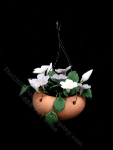 (image for) Miniature Hanging Flowers For Dollhouses