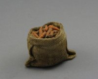 (image for) Miniature Sack of Carrots by Charlotte Willmott