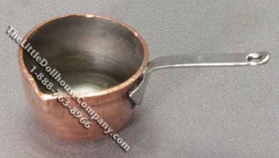 (image for) Dollhouse Scale Model Copper Milk Pot