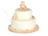 (image for) Miniature Teddy Bear Cake for Dollhouses