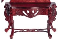 (image for) Miniature Mahogany Hapsburg Console Table