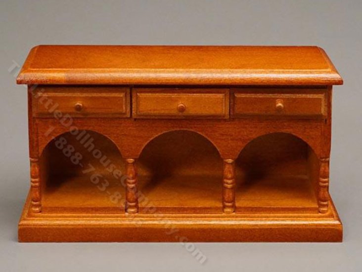 (image for) Dollhouse Scale Model Wooden Selling Counter