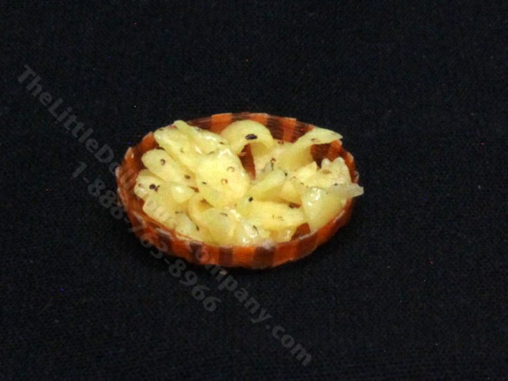 (image for) Miniature Basket of Corn Chips for Dollhouses