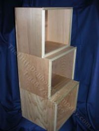 (image for) Real Wood Room Boxes with Plexiglass Front - 3 Sizes (1pc)