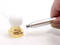 (image for) Miniature LED Globe Ceiling Light with Wand for Dollhouse