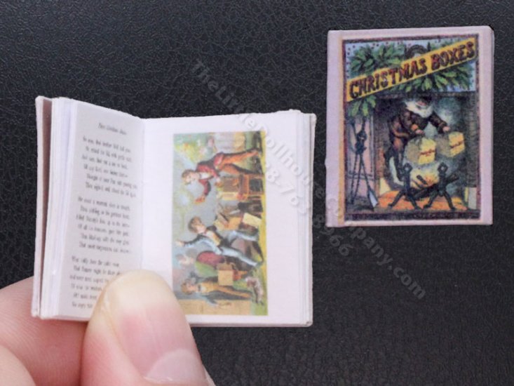 (image for) Miniature Book: 'Christmas Boxes'