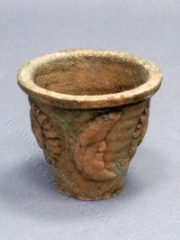 (image for) Miniature Sun and Moon Clay Pot for Dollhouses