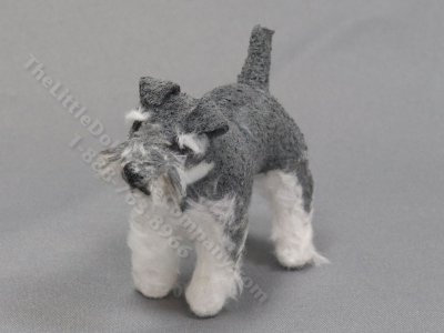 (image for) Miniature Schnauzer Dog by Marie W. Evans