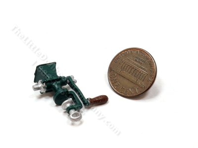 (image for) Miniature Metal Meat Grinder/Mincer for Dollhouses
