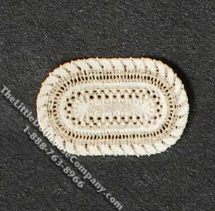 (image for) Dollhouse 1/4 Scale Model Laser Cut Doily Rug