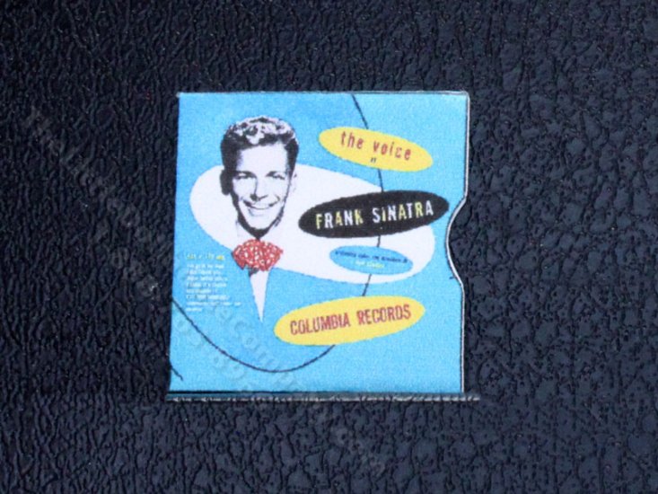(image for) Miniature Frank Sinatra Vinyl Record Sleeve for Dollhouses